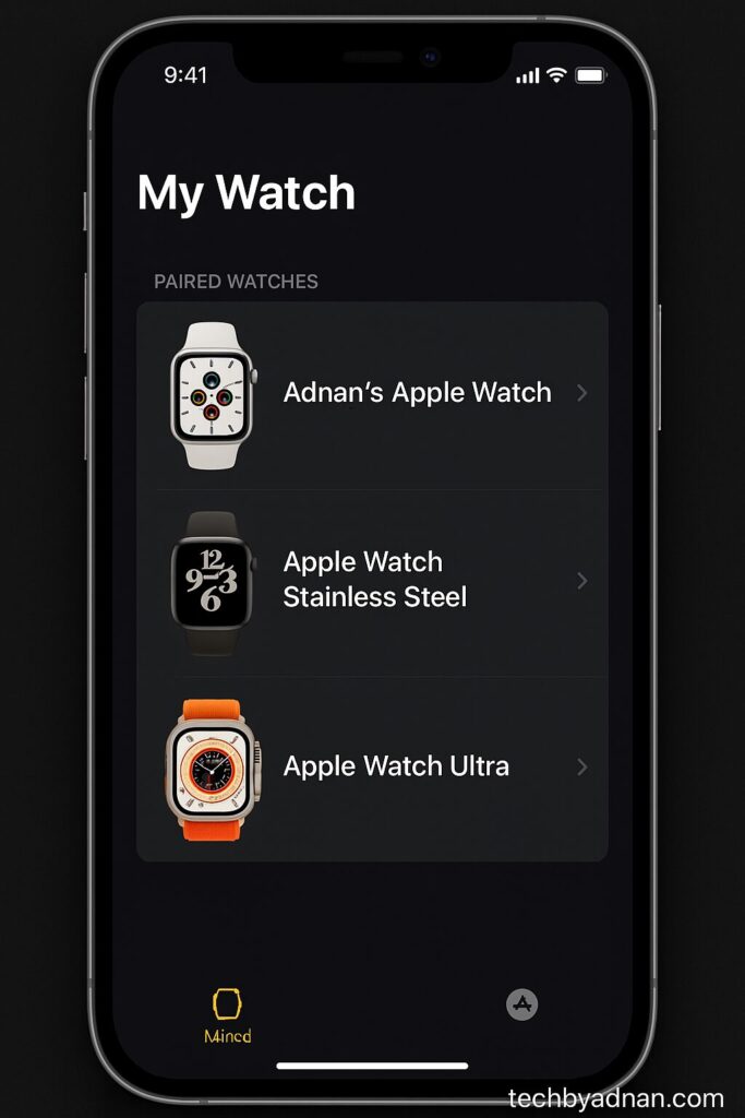 how to unpair Apple Watch