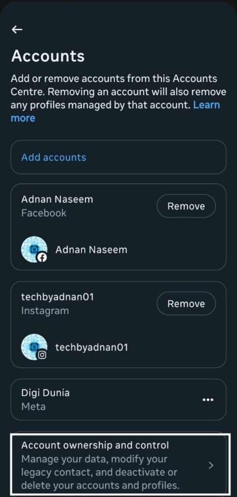 how to delete facebook account