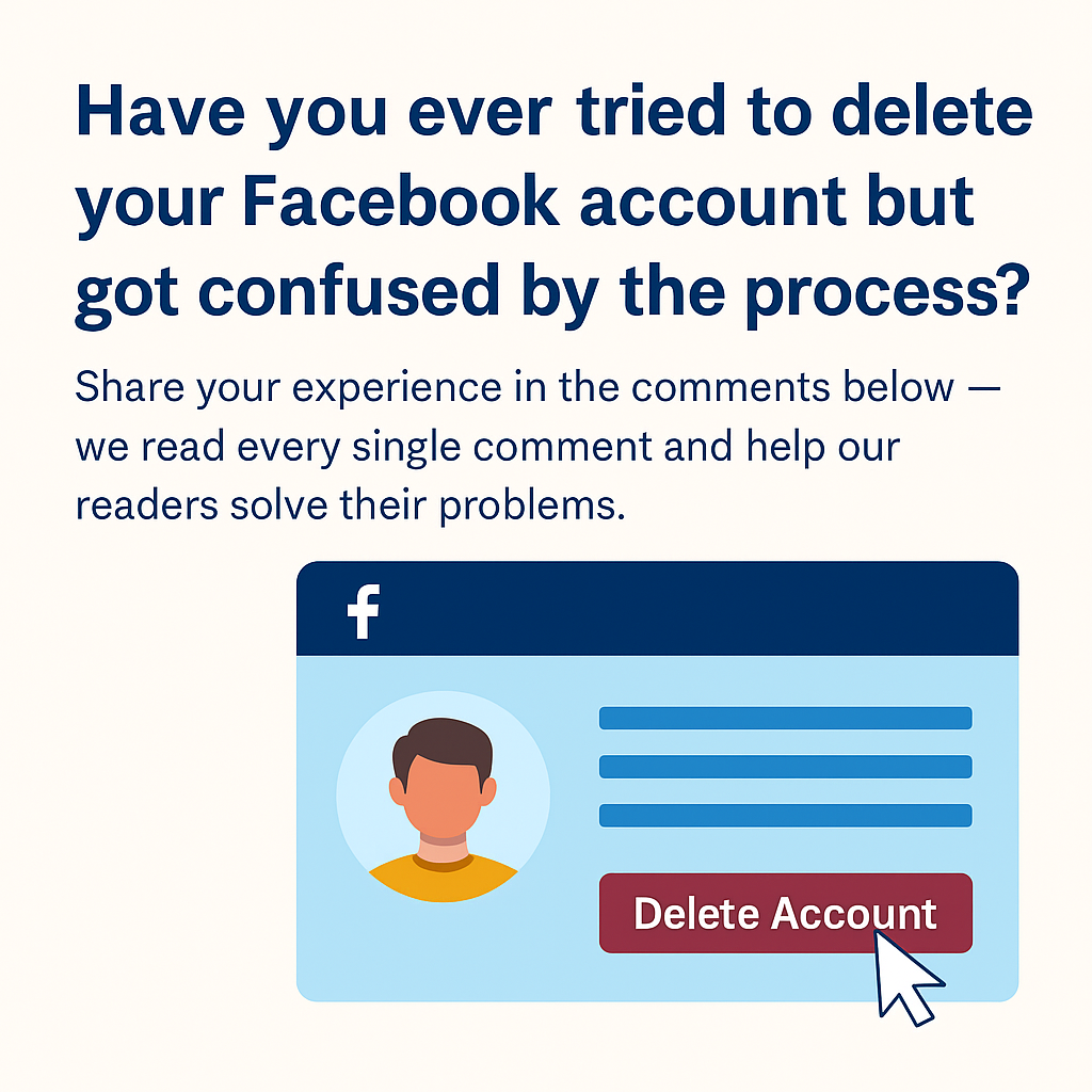 how to deactivate facebook account
