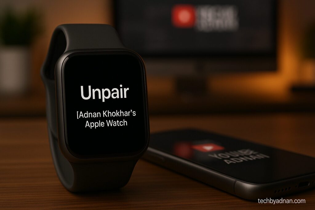 how to unpair Apple Watch