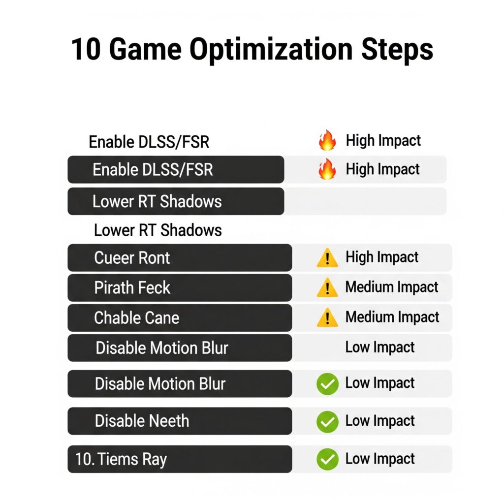 Optimize Gaming PC for RT