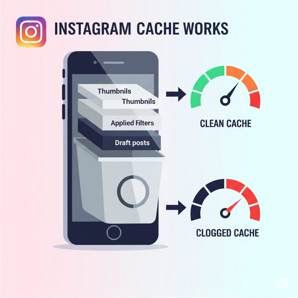 Clear Instagram Cache