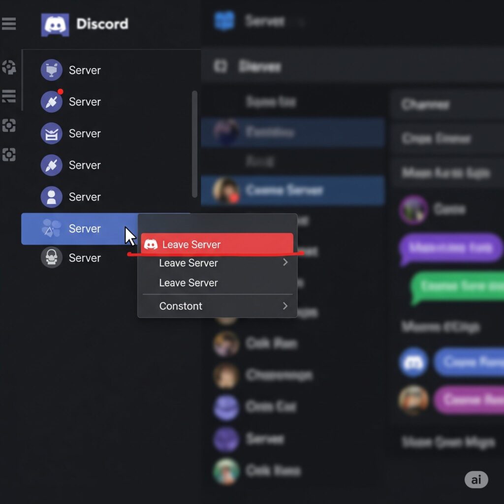How to Leave a Discord Server