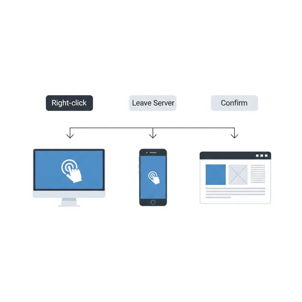 How to Leave a Discord Server