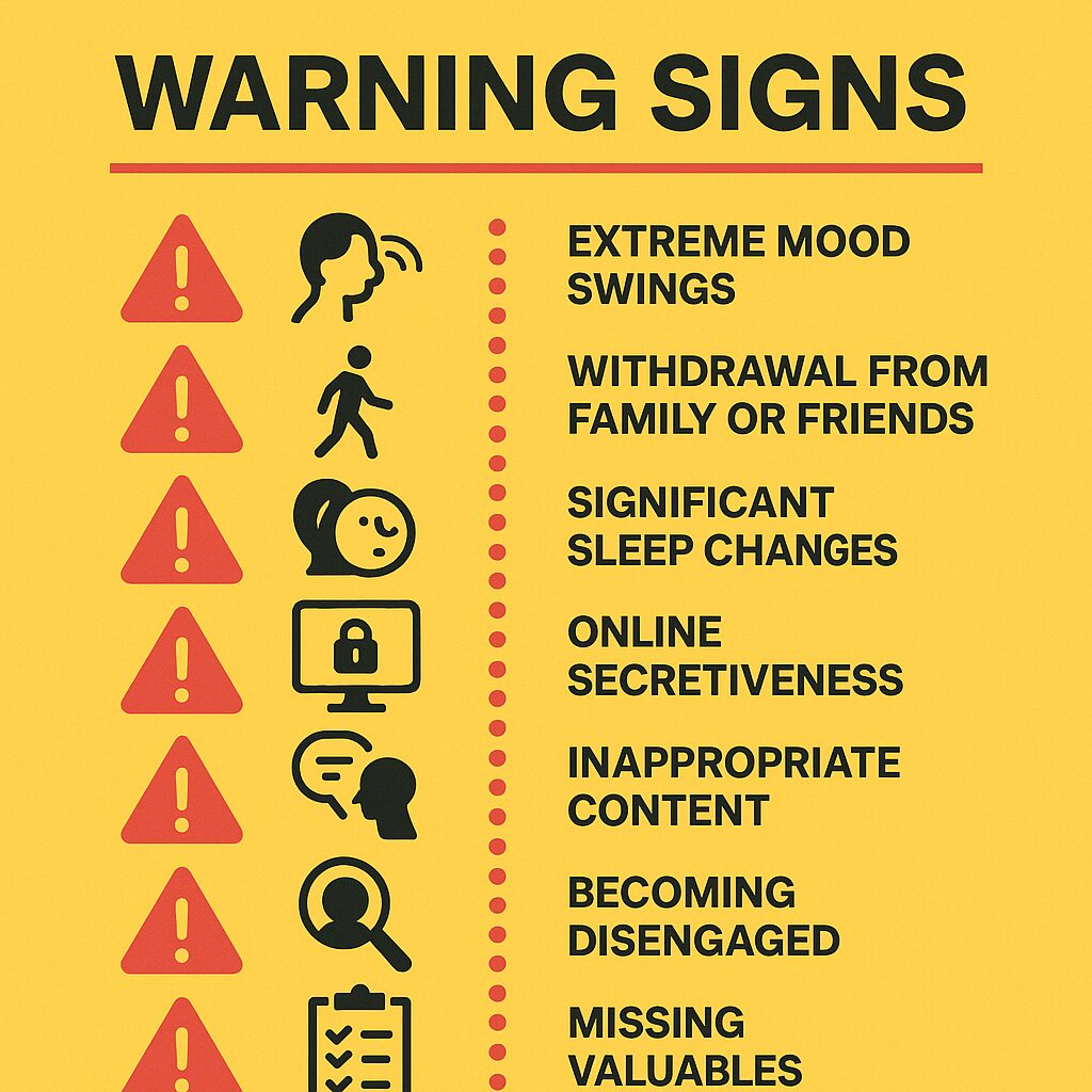  warning signs parents guide