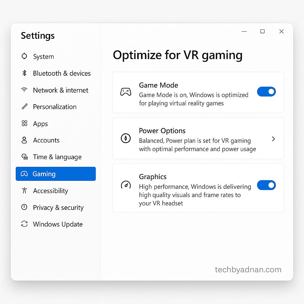 Enhance VR experience on gaming laptop